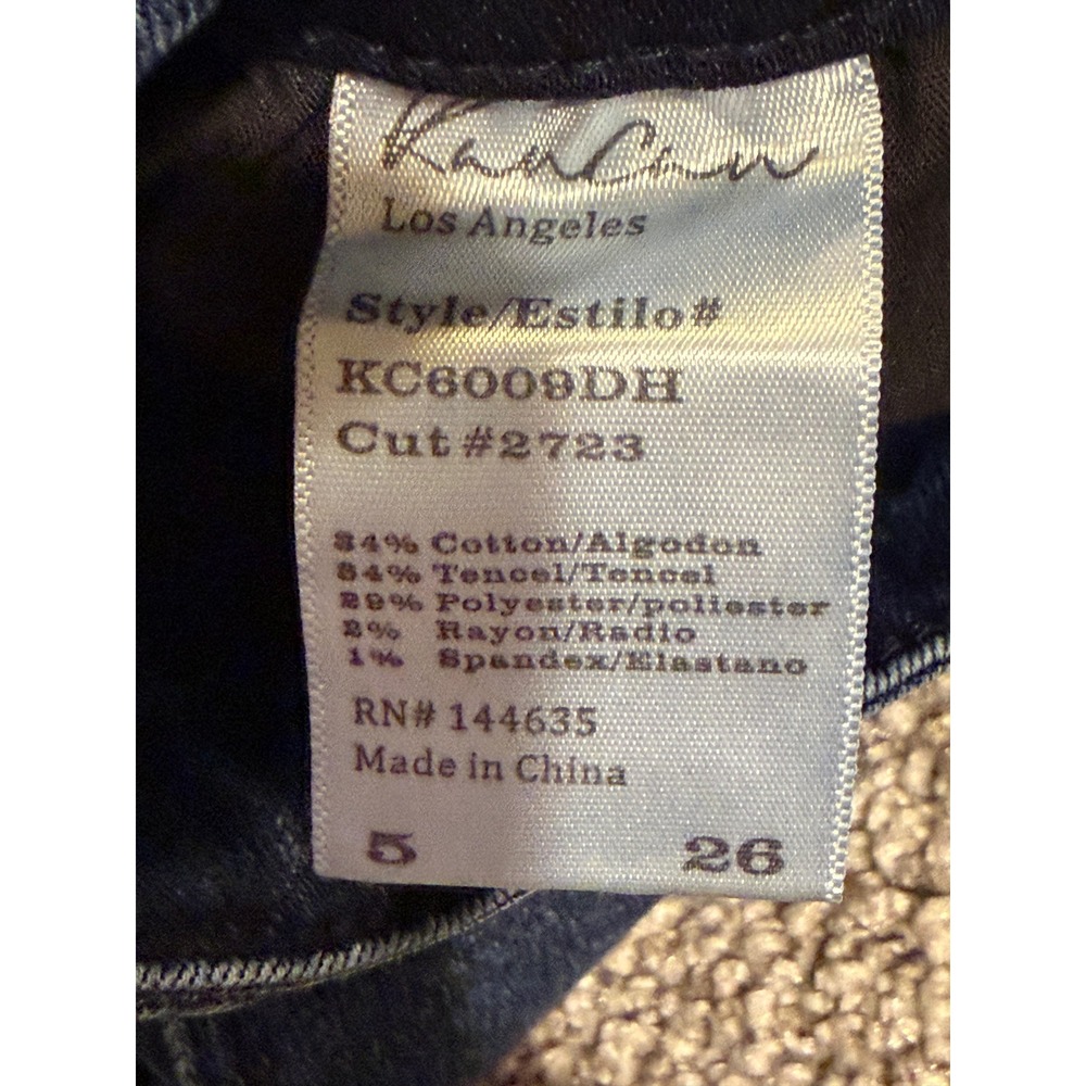 KanCan Jeans Womens 5/26 Blue Skinny KC6009DH High Rise Stretch Denim - Picture 4 of 10